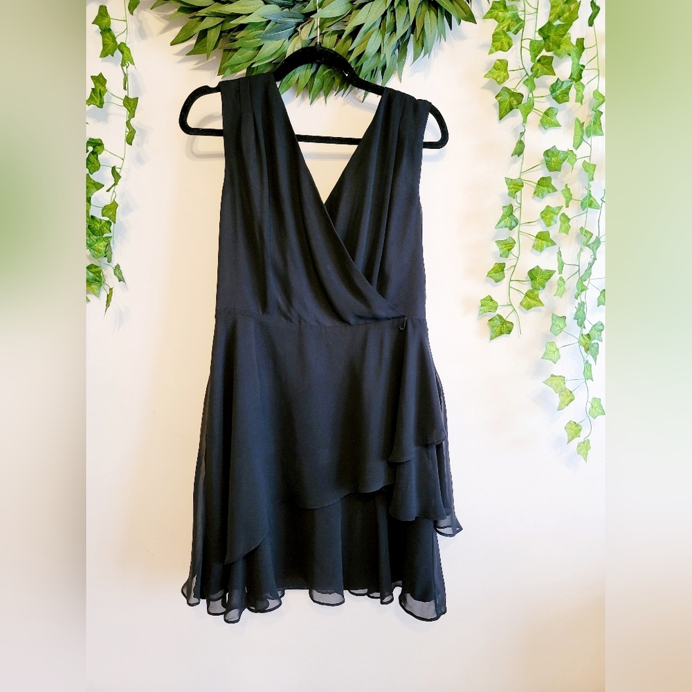 Tahari Arthur S. Levine, 10P, Black Dress